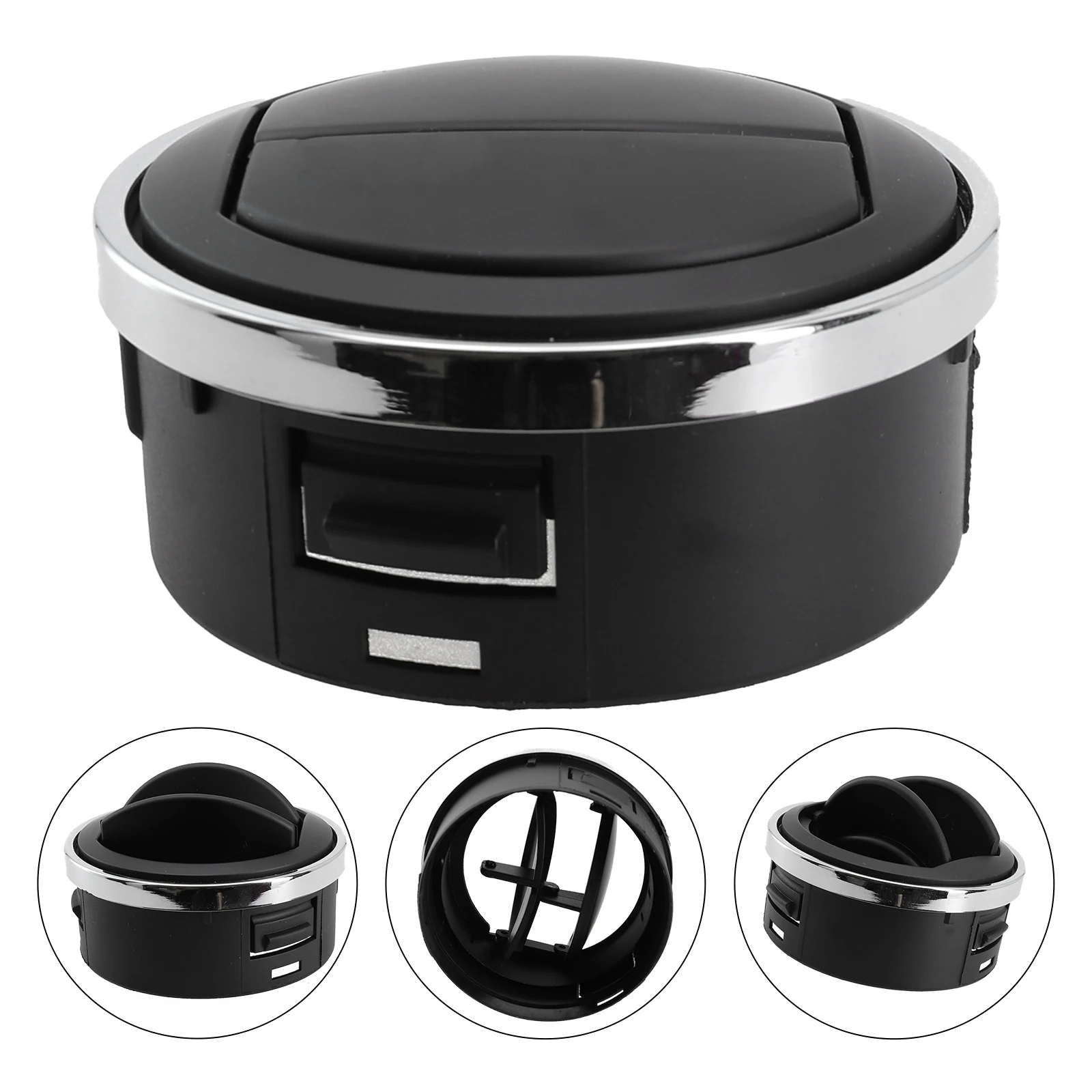 

1x Dash Air Vent Suitable For Lamborghini Gallardo LP560 570 Murcielago #400820901/ 400820901B Direct Replacement Plug-and-play