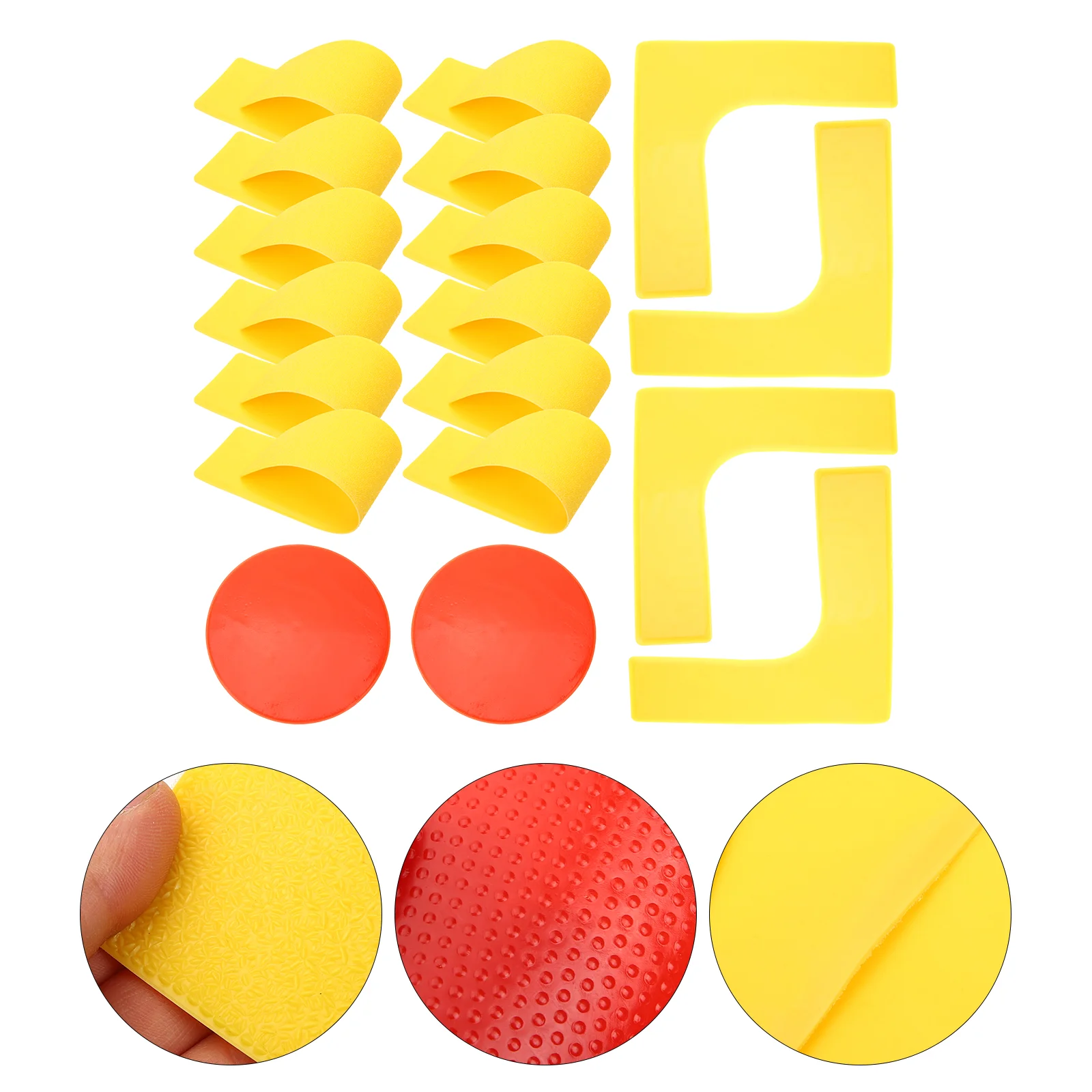 

Volleyball Net for Backyard Ground Marking Line Football Rug Flat Marker Training