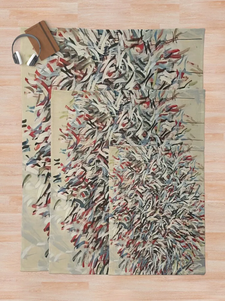 Абстрактное одеяло Robert Goodnough с абстрактными одеями для малышей зимние кровати