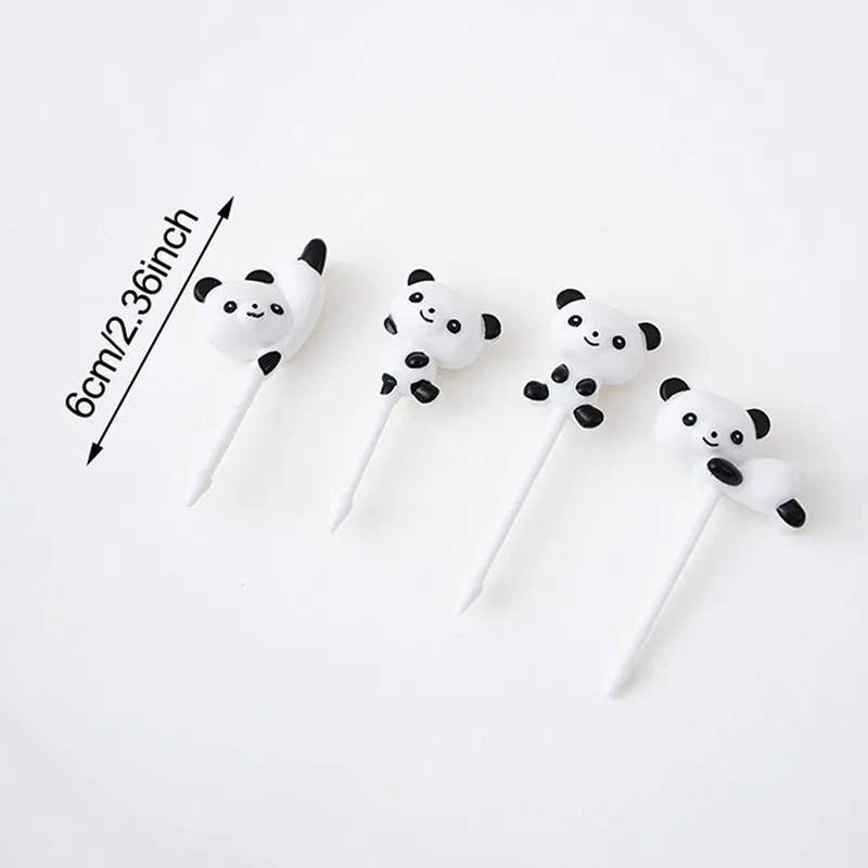 

8 шт., новые и высококачественные детские вилки для фруктов с рисунком