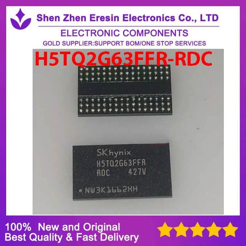 

Free shipping 5PCS/LOT H5TQ2G63FFR-RDC BGA96 New and original