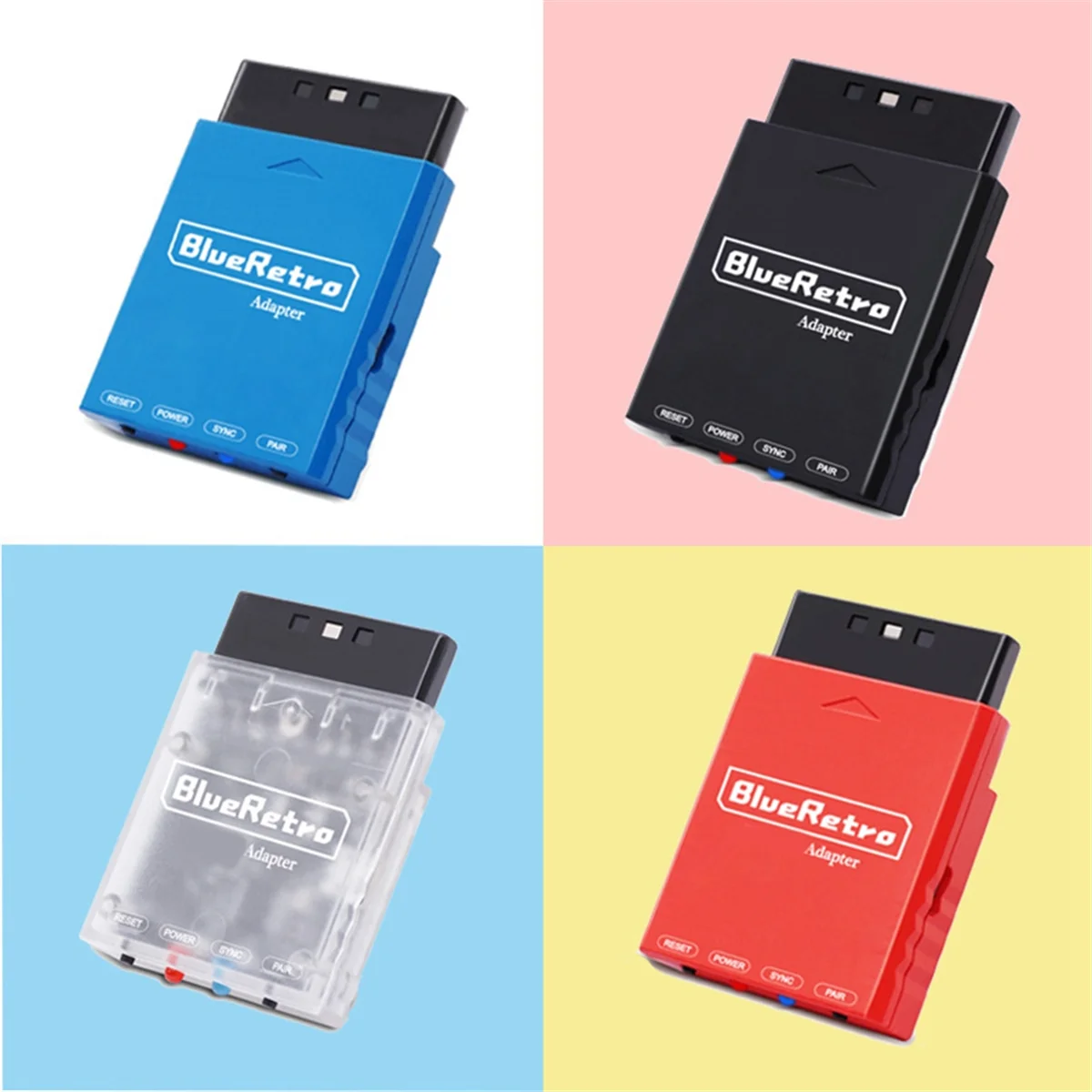 Адаптер беспроводного игрового контроллера BlueRetro для PSX PS1 PS2 к Ipega 9076 PS4 PS5 NS Switch