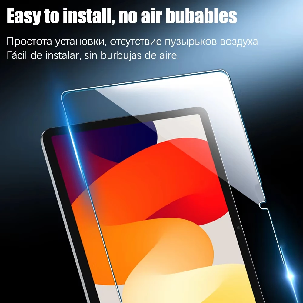 Фото 2 шт. закаленное стекло для Redmi Pad 2 Pro SE, 11-дюймовая защитная пленка для экрана Xiaomi Pad 6, 7, 8, 6S, 7S Pro, прозрачная защитная стеклянная пленка №2