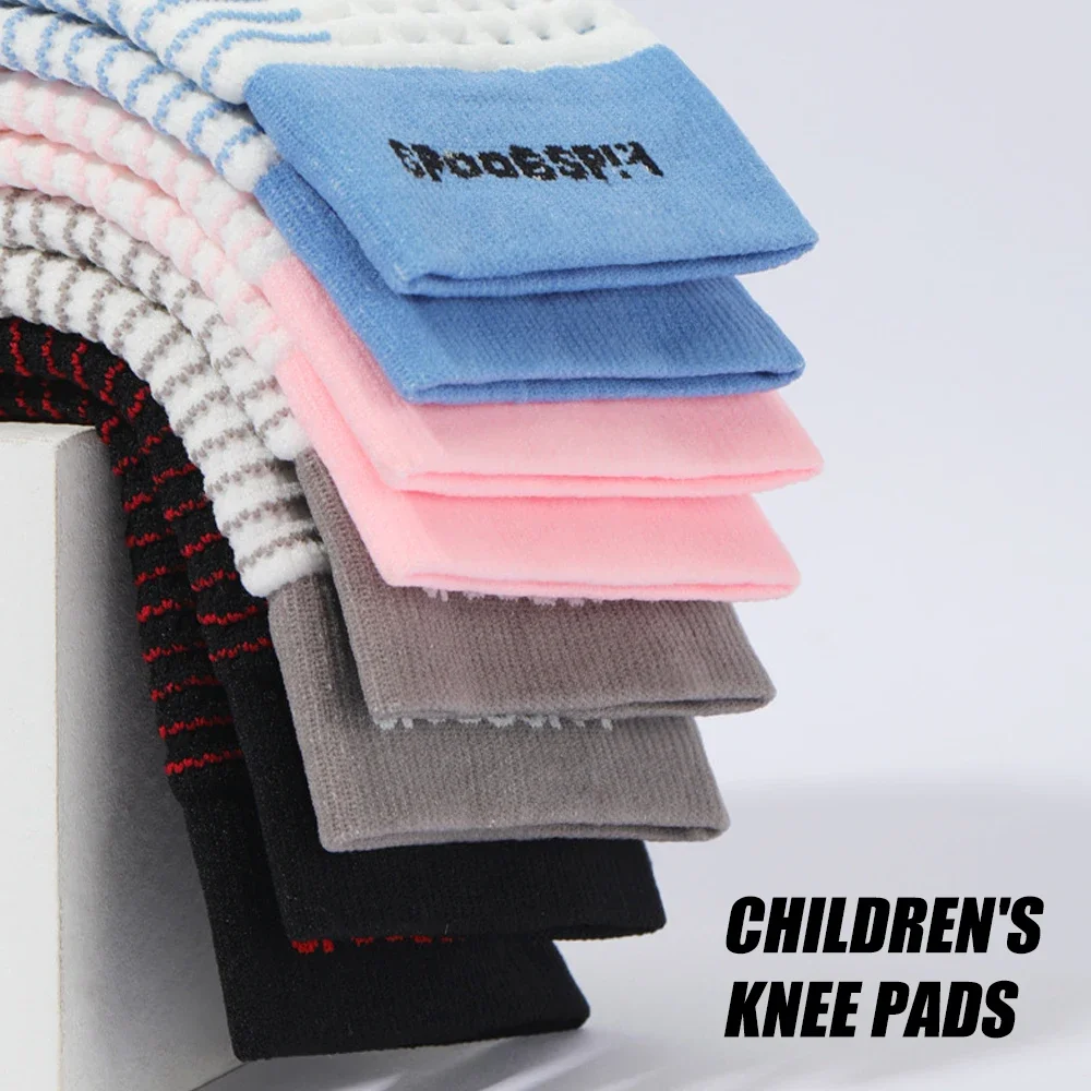 1 пара детский вязаный наколенник дышащий компрессионные наколенники для