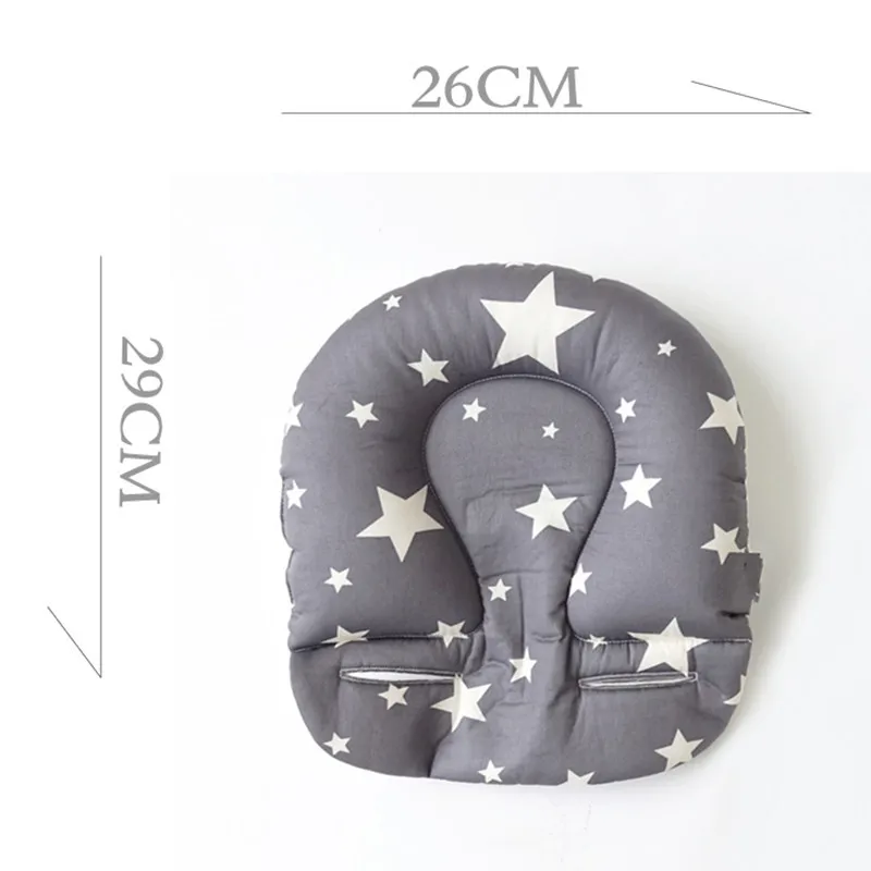 Baby Pillow for Stroller Car Seat Insert Head Protector Shaped Cushion Pad Headrest Newborn Toddler Kids Stroller Accessories от AliExpress WW