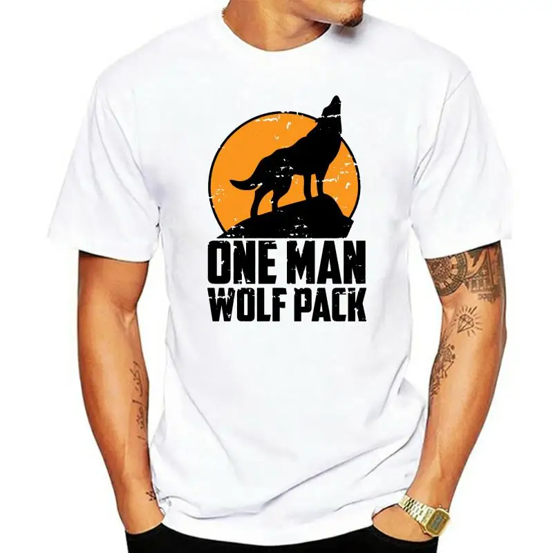One Man Wolf Pack вдохновленная футболкой с принтом Alan Hangover летняя стильная