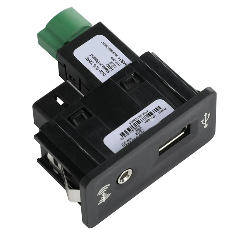 Комплект адаптеров интерфейса для VW Golf 7 MK7 USB + AUX 5Q0035726E 5G003522 2E