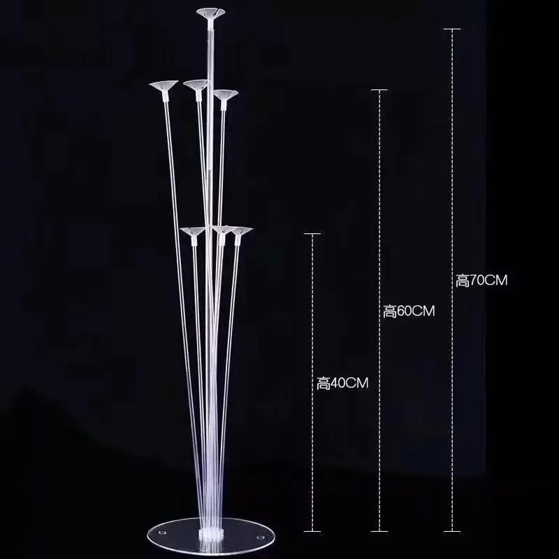 Balloon Floating Display Stand Wedding Party Venue Atmosphere Layout Balloon Bracket Base Pole Bracket Detachable PartySupplies