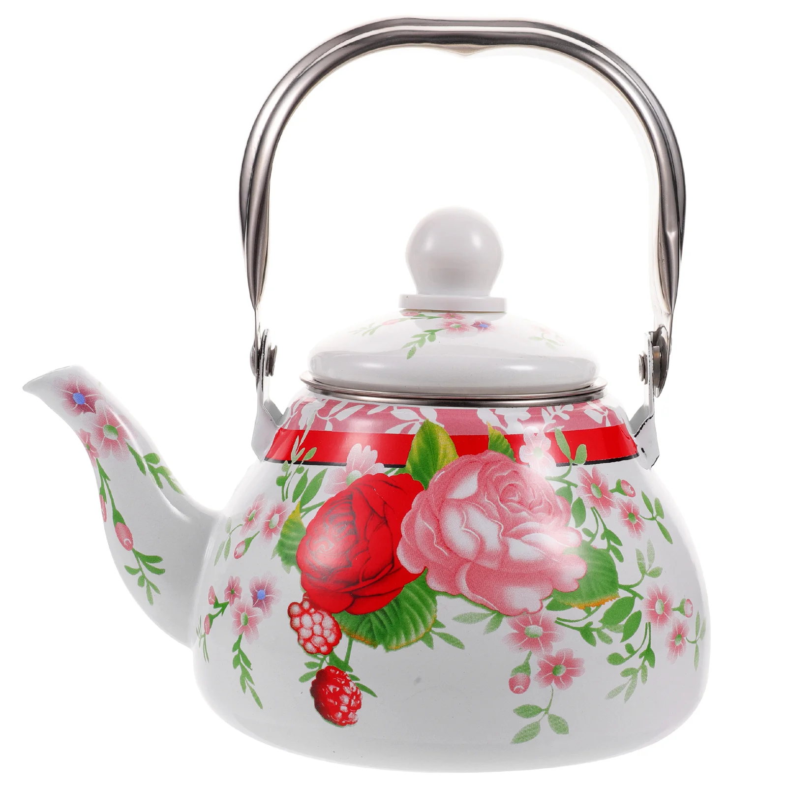 

Kettle Coffee Teapot Tea Pot Whistling Teakettle Milk Maker Stove Over Kitchen Boiling Warmer Filter Pour Kungfu Enamel Ceramic