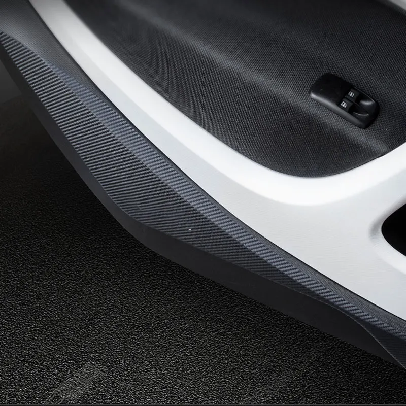 Фото 2 шт. защитных накладок на двери автомобиля против царапин для Smart 453 Fortwo Forfour, аксессуары для автомобиля, декоративная наклейка, устойчивая к пятнам. №4