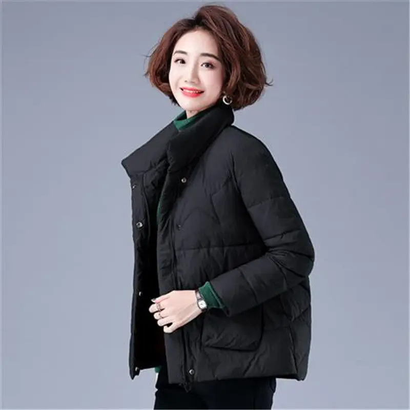 Parkas  Coats Korean Fashion Cotton Jacket Women's Short 2022 Winter Parkas Cotton Jacket Korean Fashion Autumn  Winter Coat