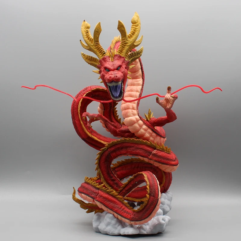 

Anime Dragon Ball Z Red Shenron Figure Shinryu Ichiban Kuji Super Hero Shenron Figurine 30cm PVC Toys Model Statue Ornament Gift