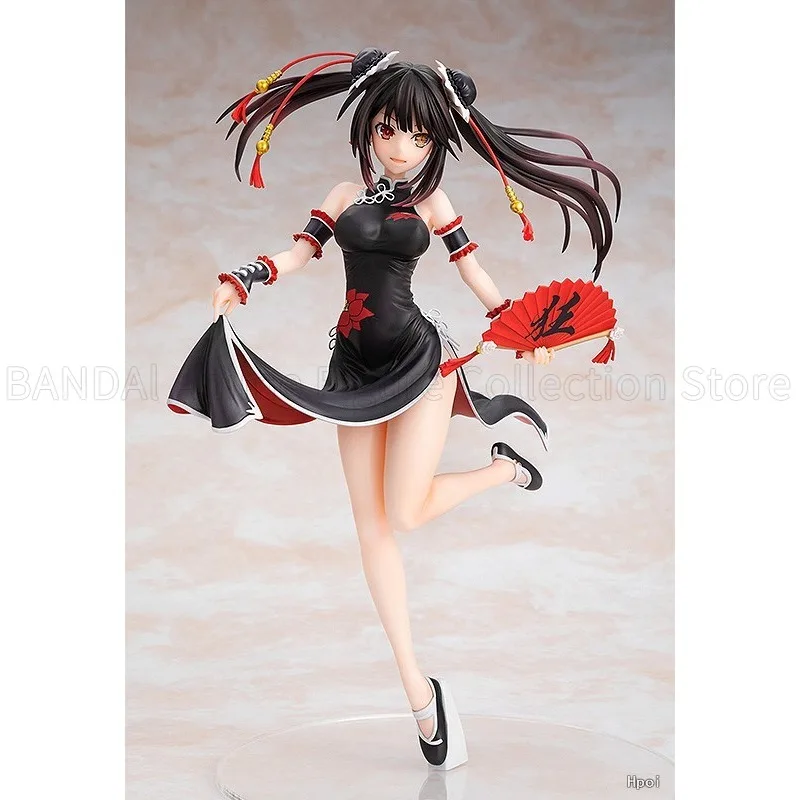 Фото В наличии оригинальные Chara-ani CAworks Date A Live III Kurumi Tokisaki China Dress Ver Toys Model Decoration Gift Collection №2