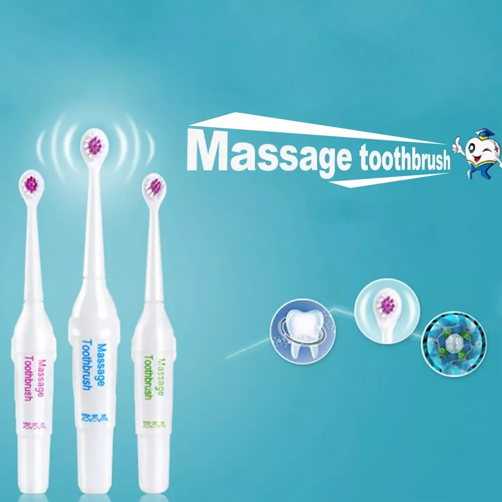 

Electric Ultrasonic Massage Toothbrush Waterproof Oral Product Soft Brushing Whitening Tooth Brushes For Children Adult Family