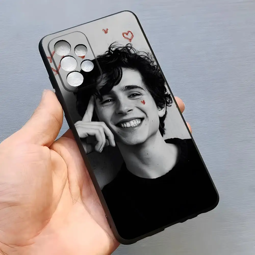Фото Чехол для телефона T-Timothée H-Hal Chalamet для Samsung S26 S25 Edge S24 S23 S22 S21 S20 Ultra Plus Fe Galaxy A37 A17 A57 №3
