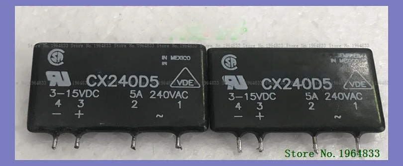

CX240D5 3-15VDC 5A 240VAC 4