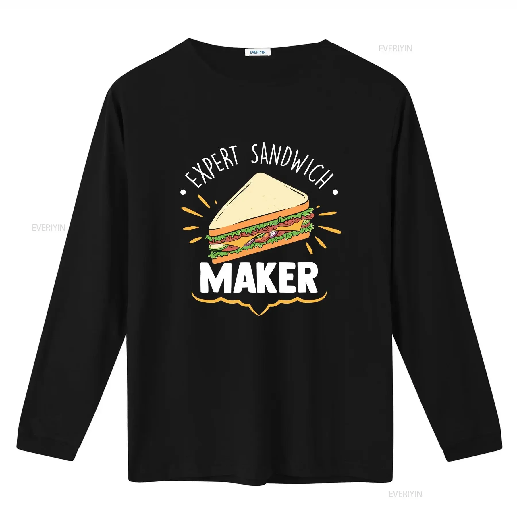 Фото Футболка Expert Sandwich Maker Funny Making Enthusiast, винтажная стираная мягкая модная универсальная повседневная футболка с рисунком слегка унисекс №3