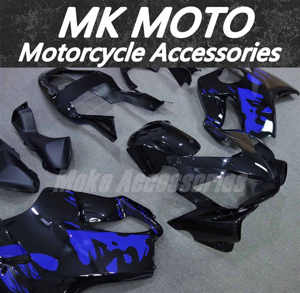 Комплект обтекателей для мотоцикла подходящий Cbr600f F4i 2001 2002 2003 комплект кузовных