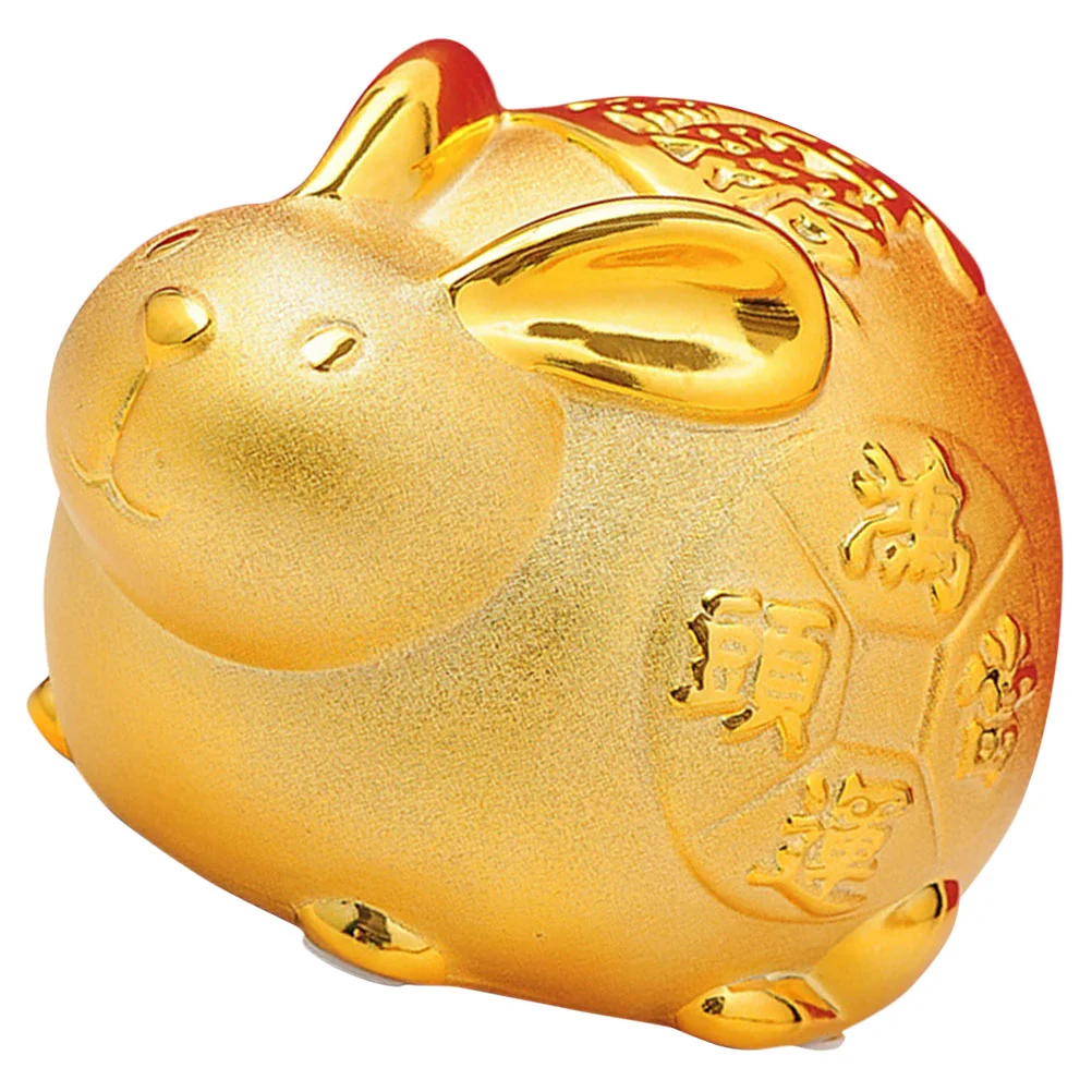 

Bank Piggy Money Jar Bunny Savingkids Year New Ornament Decor Chinese Banks Rabbit Cartoon Big Party Lovelypot Decoration Gift