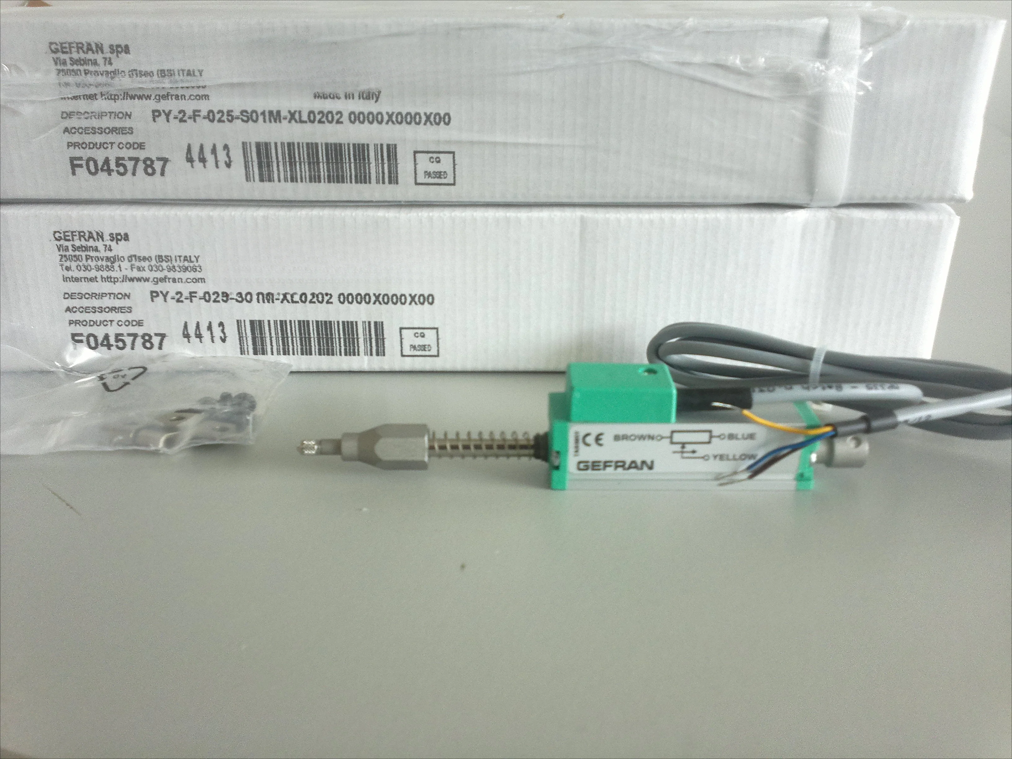 PK-M-0600-XL0327 Оригинальный импортный датчик смещения Geflon PK-M-0600-XL PKM-600