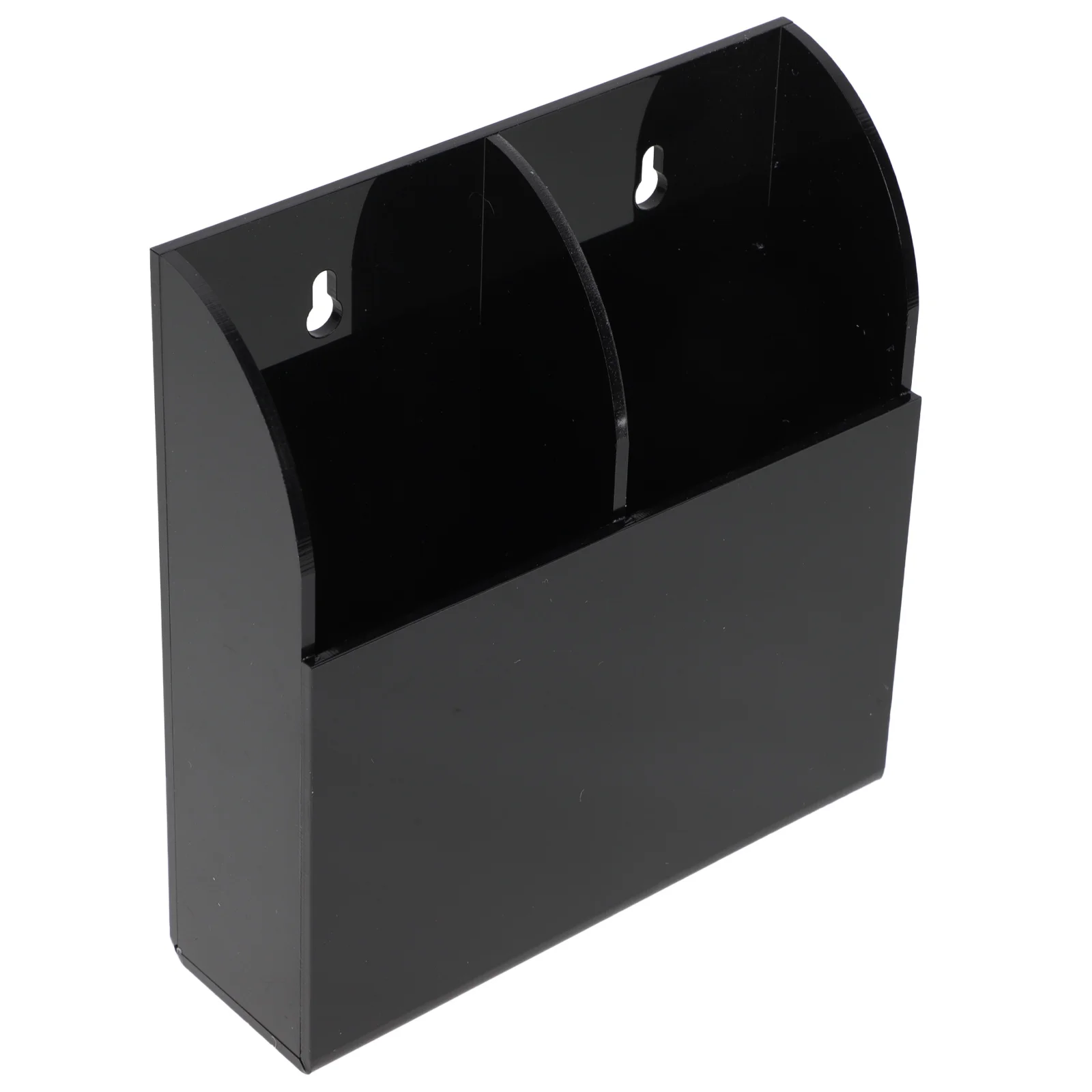 

Media Organizer Storage Box Remote Holder Stand Desktop Photo Stand Media Storage Holder