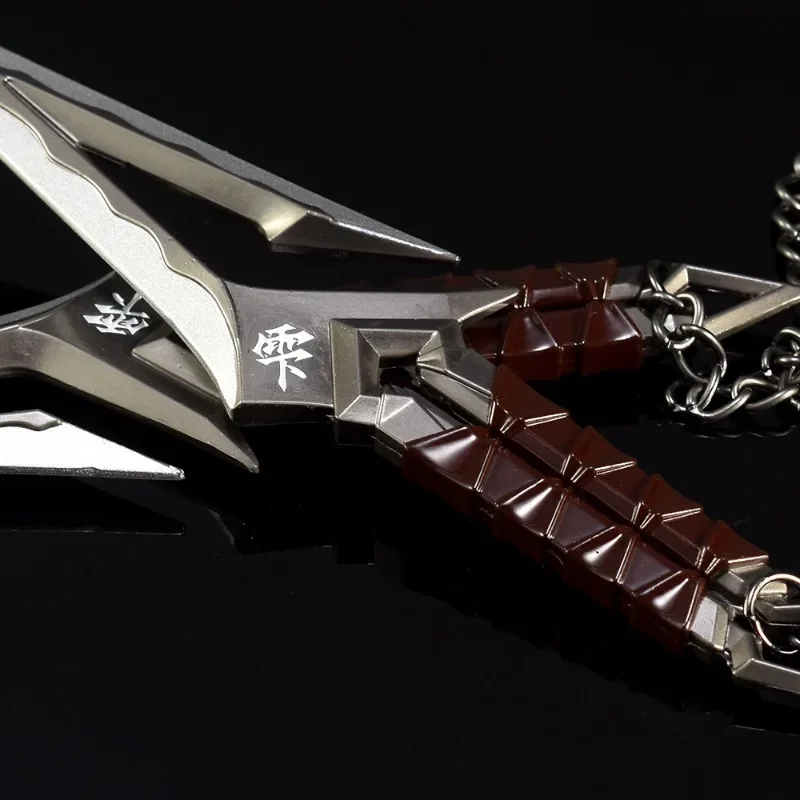 16 см металлический ниндзя катана ситурикен аниме доблестный реквизит для