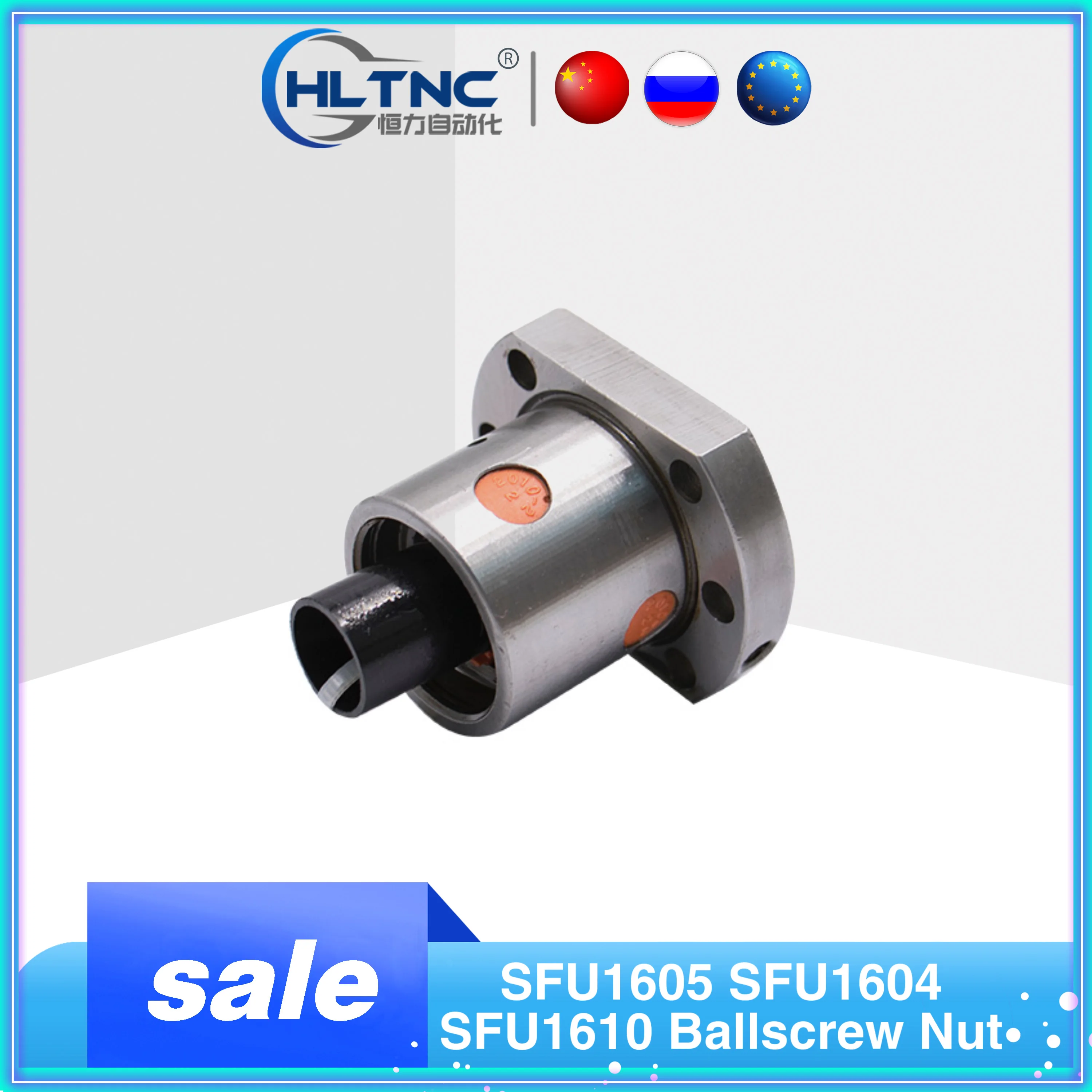 1 шт. высокопрочная шариковая гайка SFU1605 SFU1604 SFU1610 16 мм RM1605 RM1604 1610 для корпуса гайки