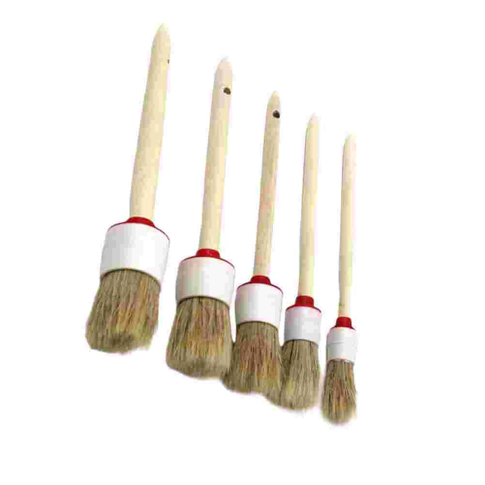 

5 Pcs Wheel Brush Tire Cleaning Tyre Air Conditioner Car Interior Detailing Hub
