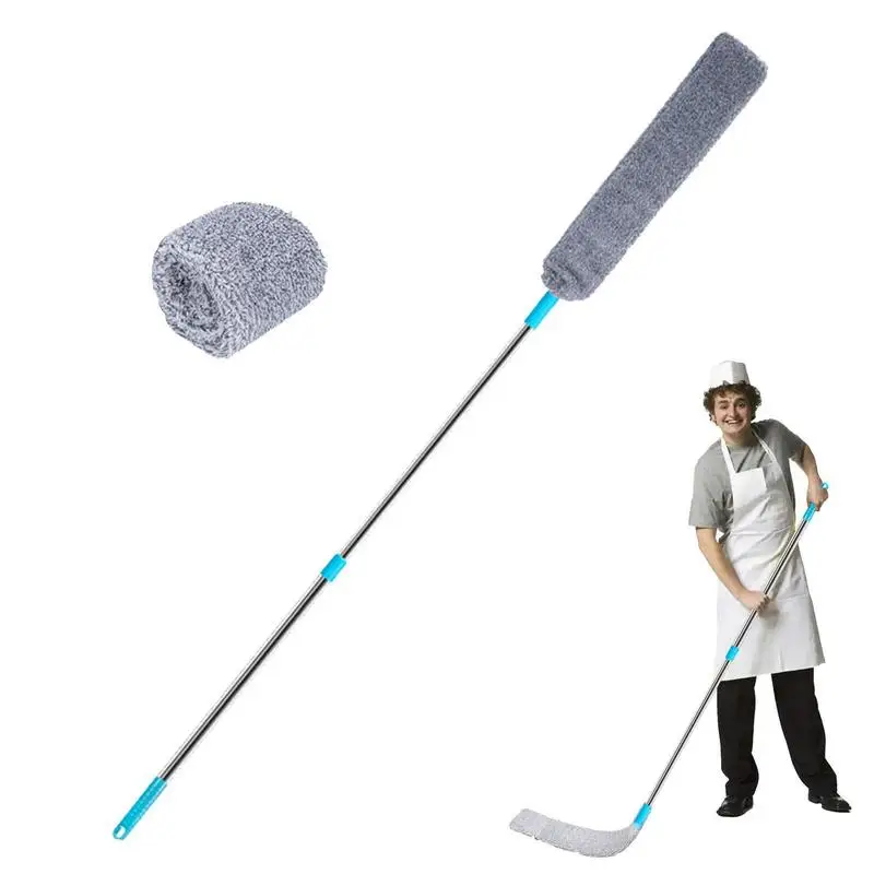 

Cleaning Dusters For Women Dust Brush Microfiber Duster Removable And Washable Long Handle Retractable Gap Home Detachable Mop