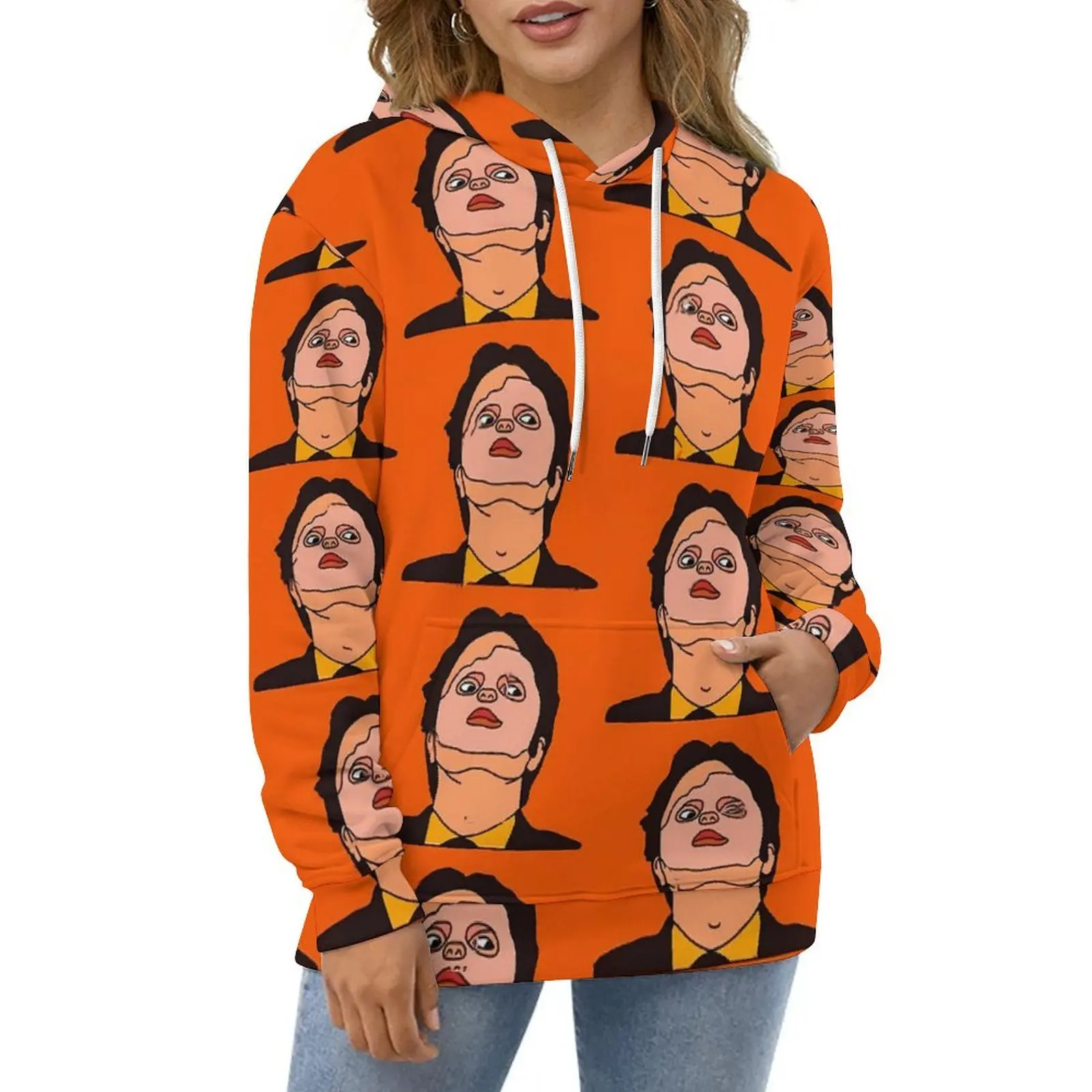 Dwight Shrute повседневные толстовки забавный мужской уличный стиль толстовка мужская