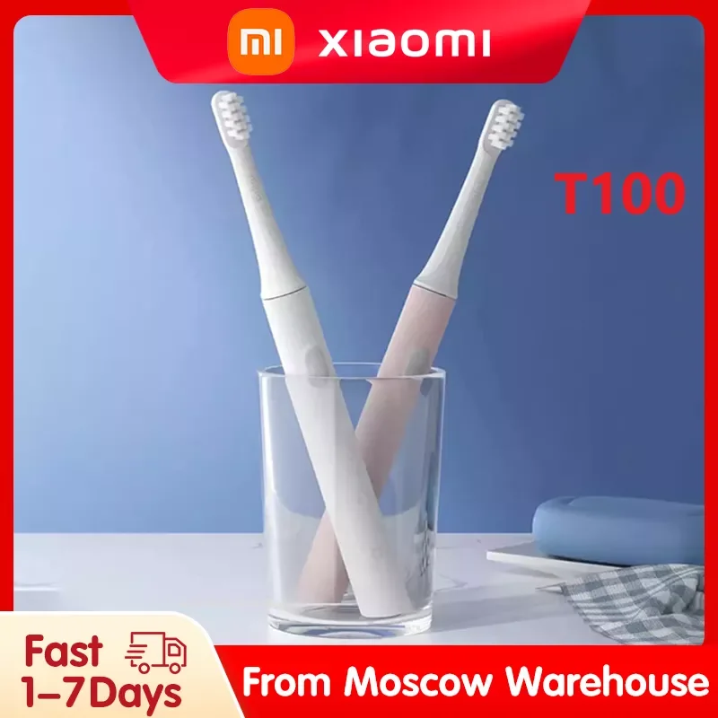

T100 Sonic Toothbrush Mi Smart Tooth Brush USB Rechargeable IPX7 Waterproof For Toothbrushes