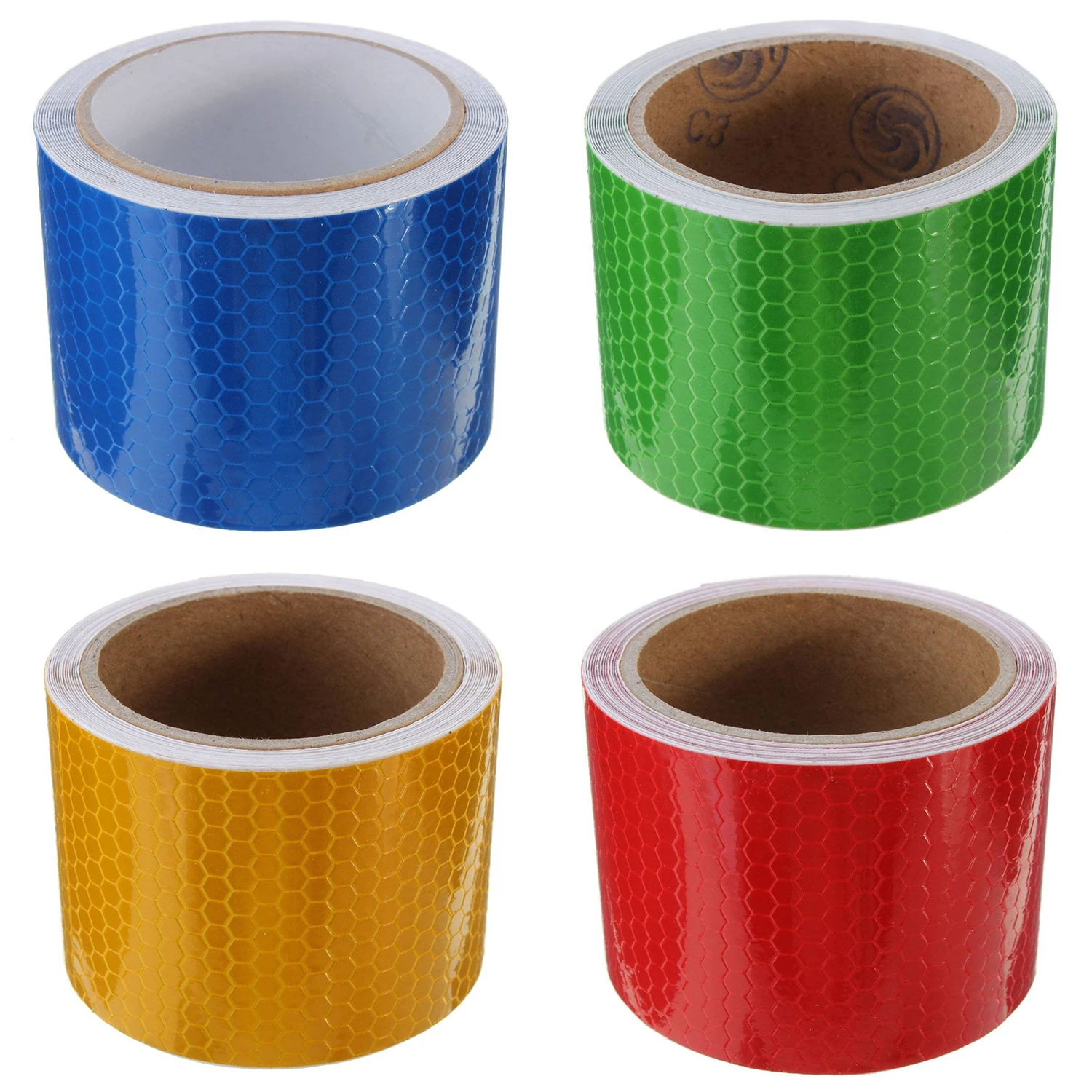 

5cm x Tape Warning Tape Reflector Tape Security Tape, Red