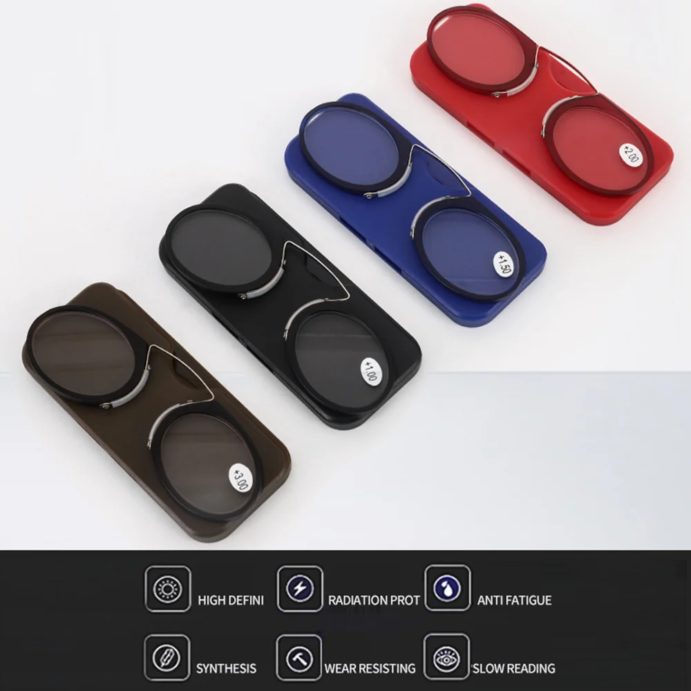 Портативные пресбиопические очки для чтения от 1 0 до 3.5