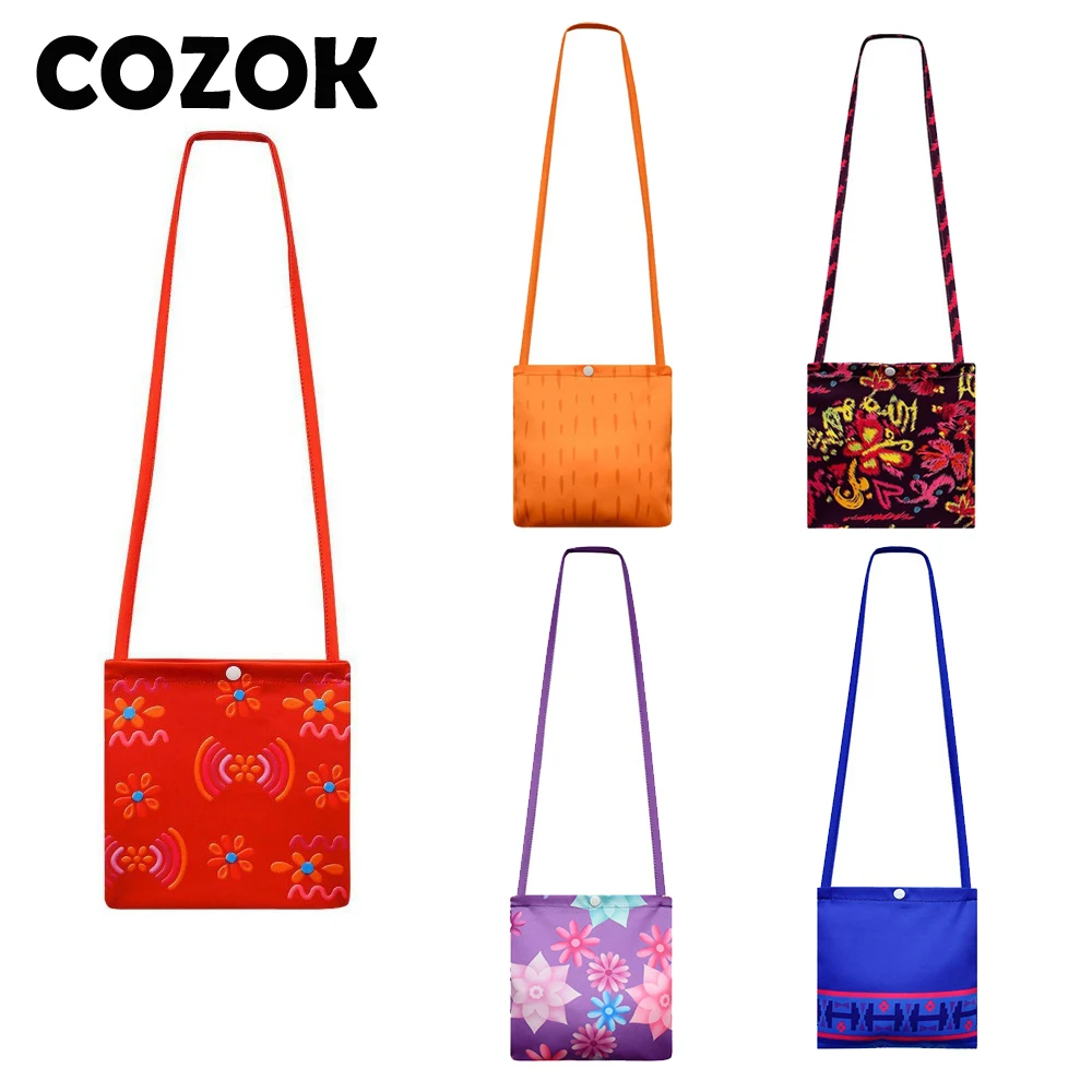 

COZOK 10PCS Anime Encanto Isabella Cosplay Bags Girls Halloween Props Children Carnival Party Kids Cosplay Bags Package