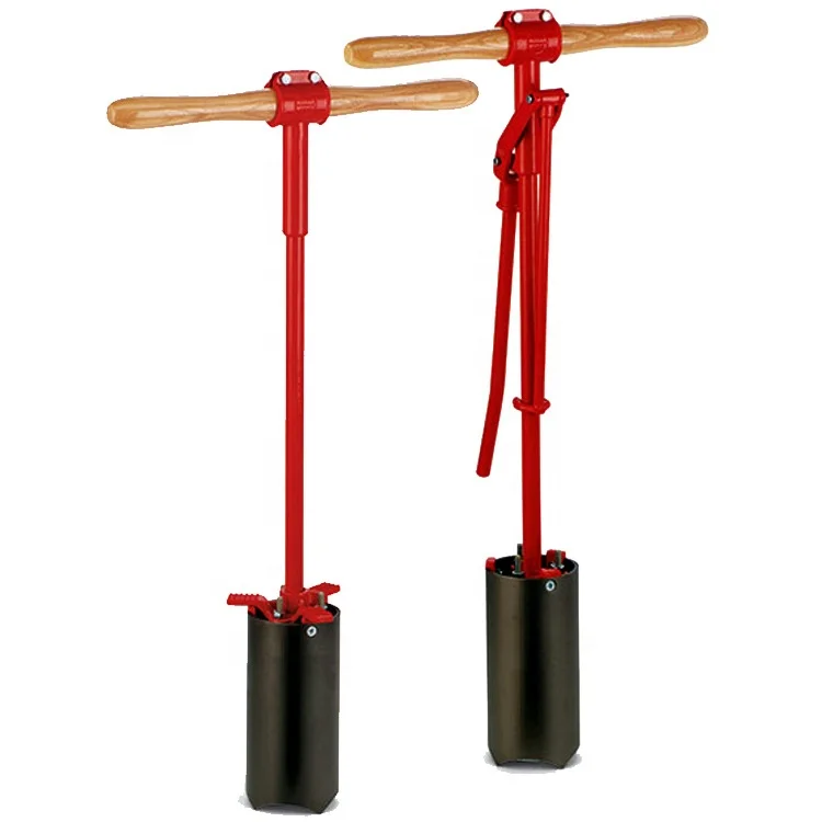 

Red wood Golf Hole Digger cutter for putting greens