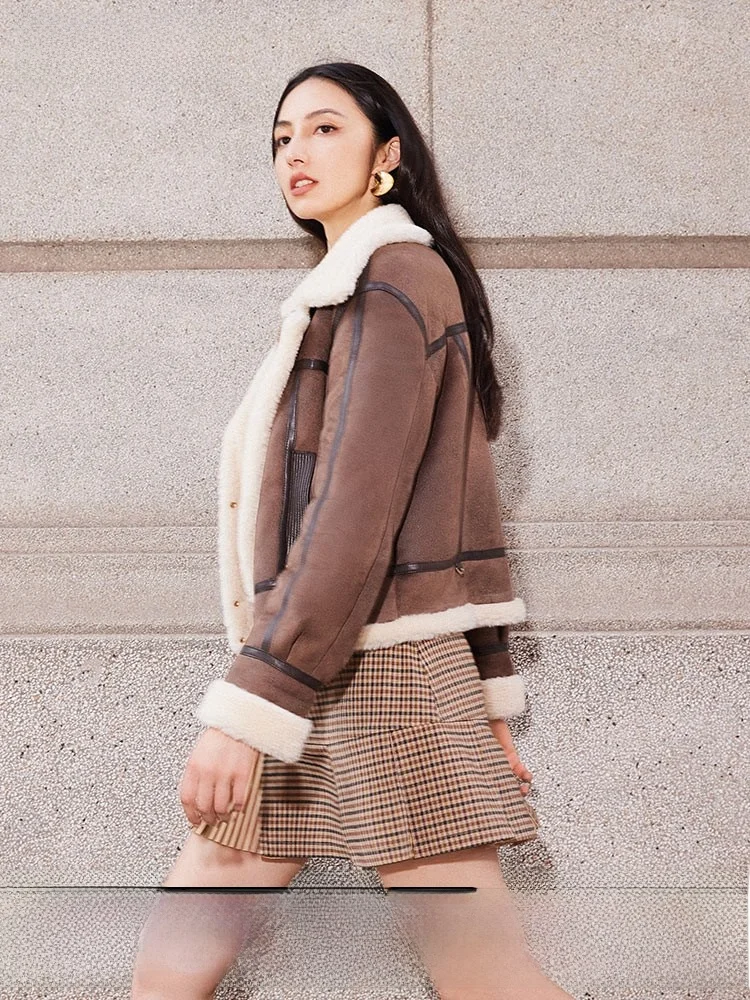 Только Ole осеннее новое универсальное модное прямое короткое пальто из