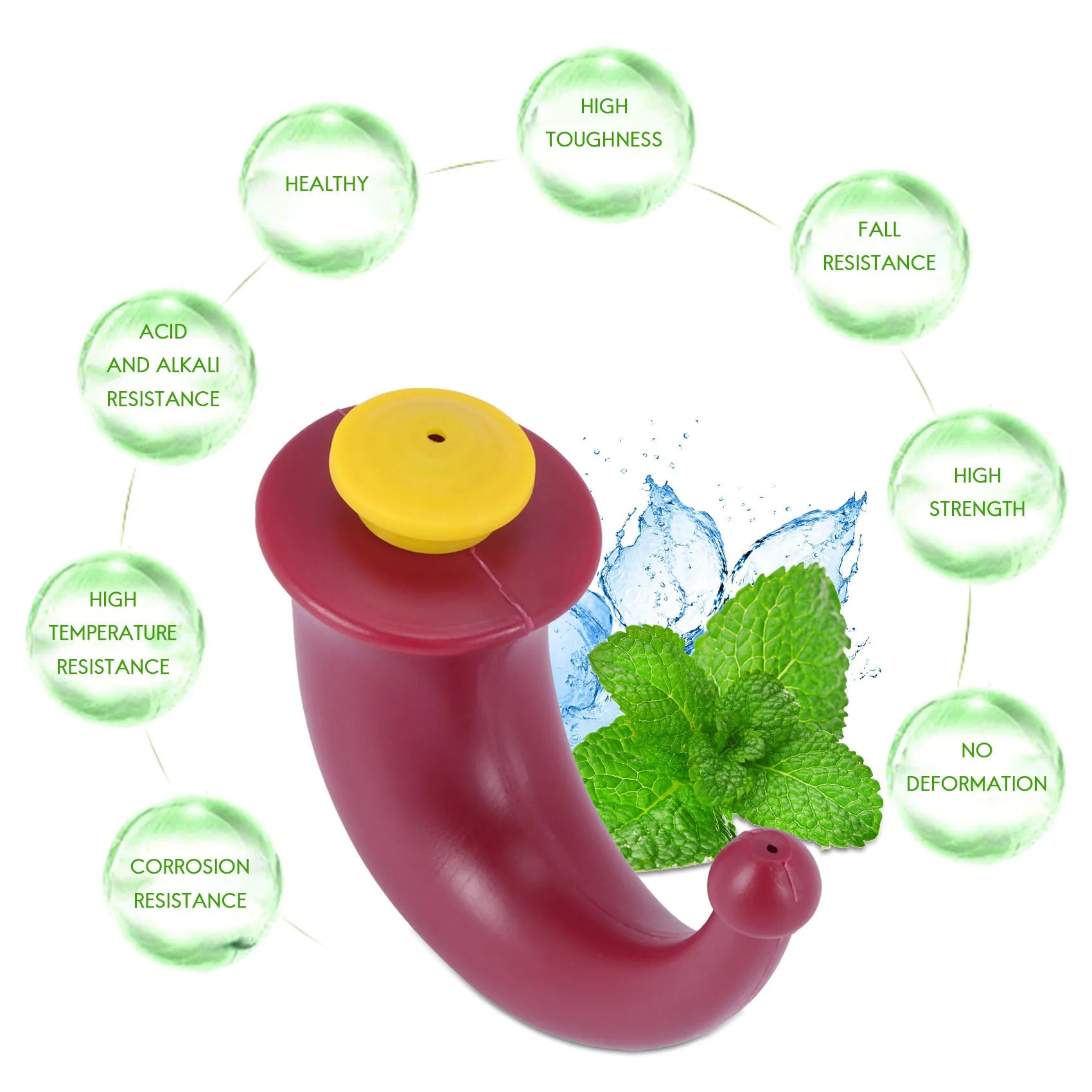 Система промывки носа Yoga Neti Pot промывания Сини для орошения пазух 200 мл