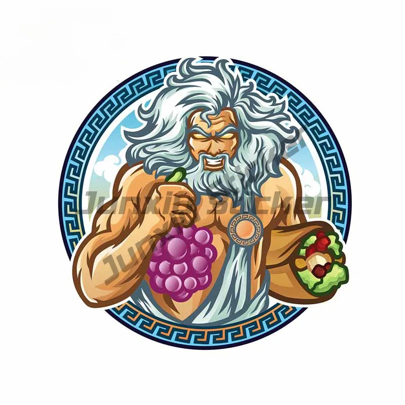 

Наклейки на автомобиль Zeus King, Греция, на доску для серфинга и бампер