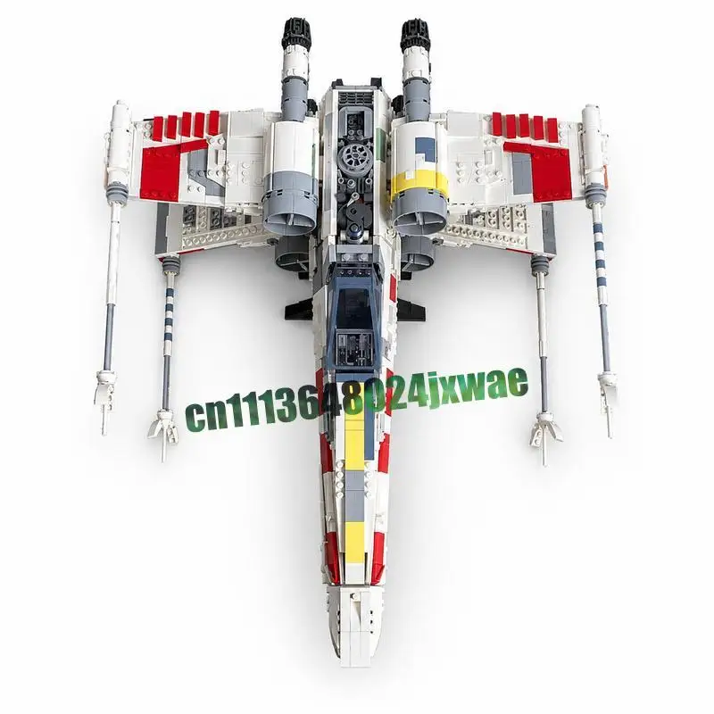 Фото Набор для сборки модели космического корабля X-Wing Fighter (2220 деталей), научно-фантастический конструктор, креативная игрушка для сборки, коллекционная модель, головоломка, популярный подарок №2