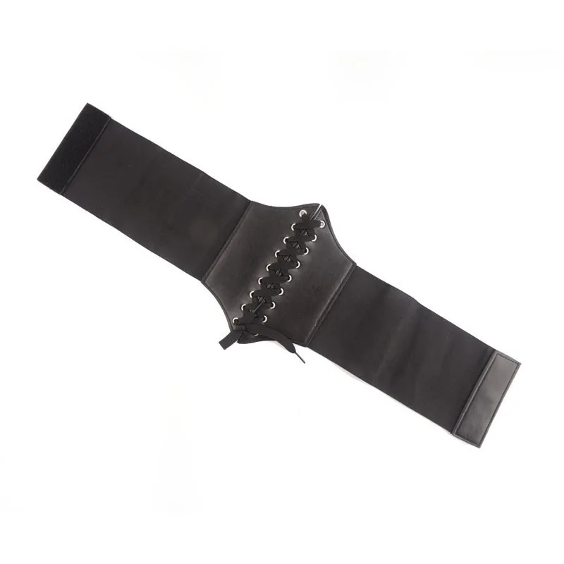 New Corset Wide Belts Pu Leather Slimming Body Belts For Women Elastic Waist Belts Cinto Sobretudo Feminin Ceinture Femme Fajas images - 6