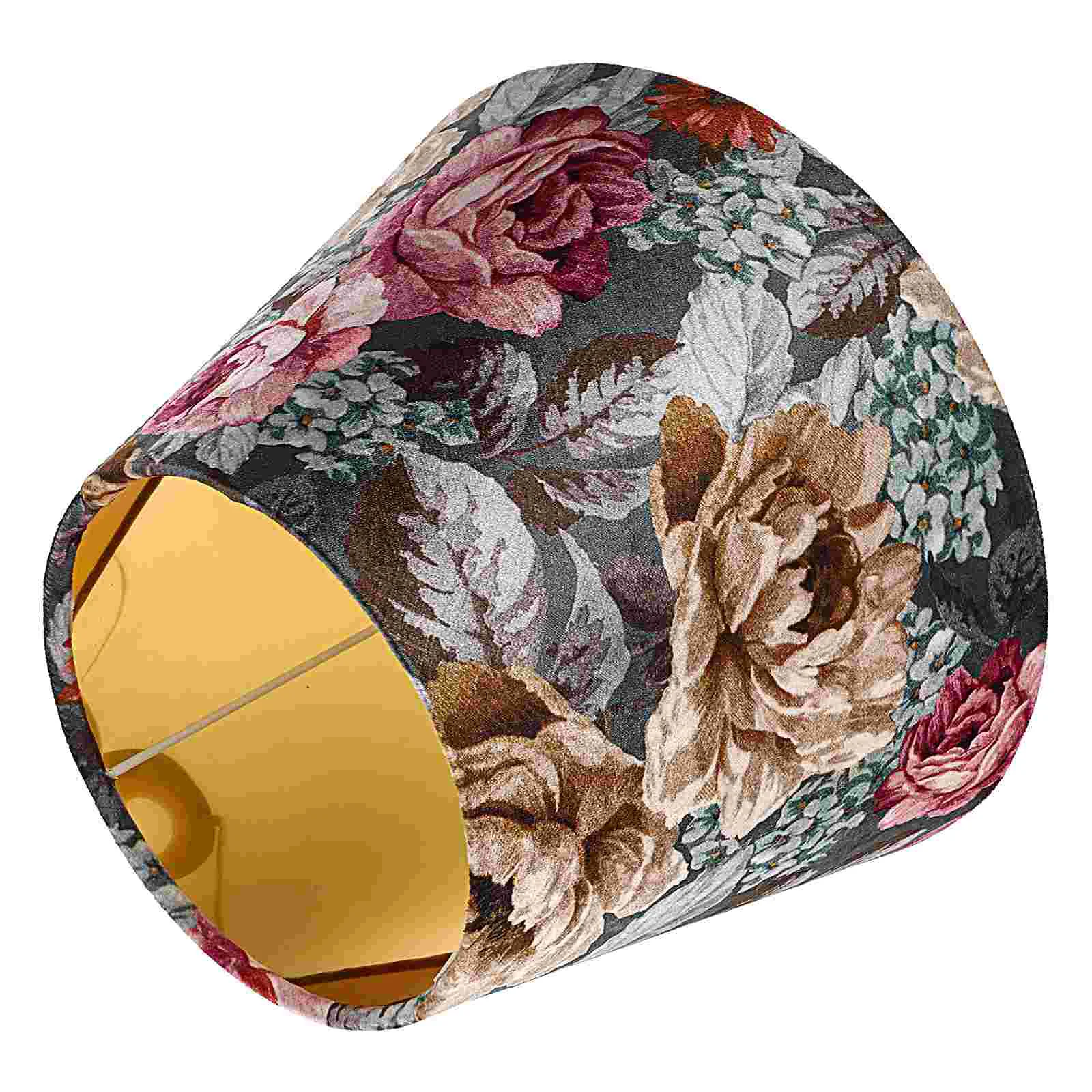 

Lamp Lampshade Shades Shade Cover Flower Drum Table Light Replacement Cylinder Desk Fabric Chandelier Mandala Basic Floral