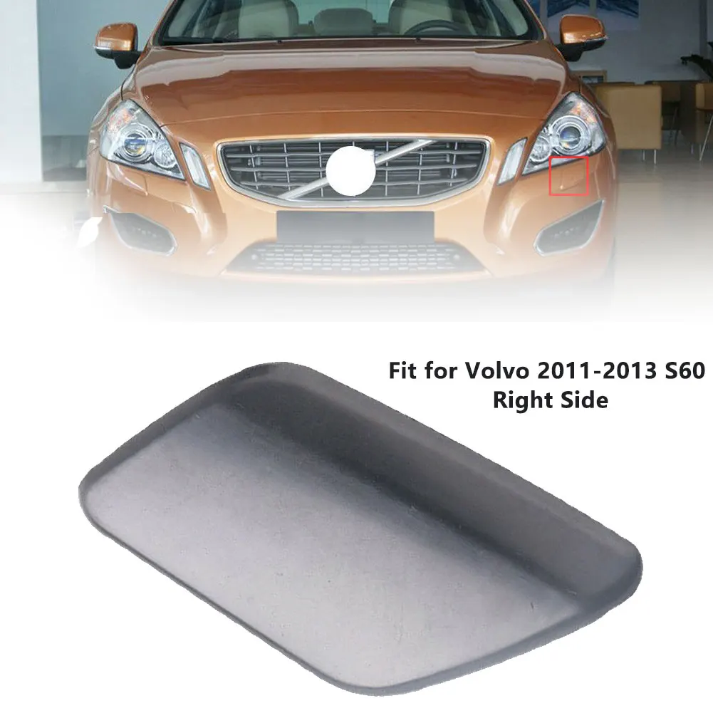 

New.high Quality Exterior Parts Washer Nozzle Cover Nozzle Cap For Volvo S60 2011-2013 Front Bumper Primed 39802681 ABS