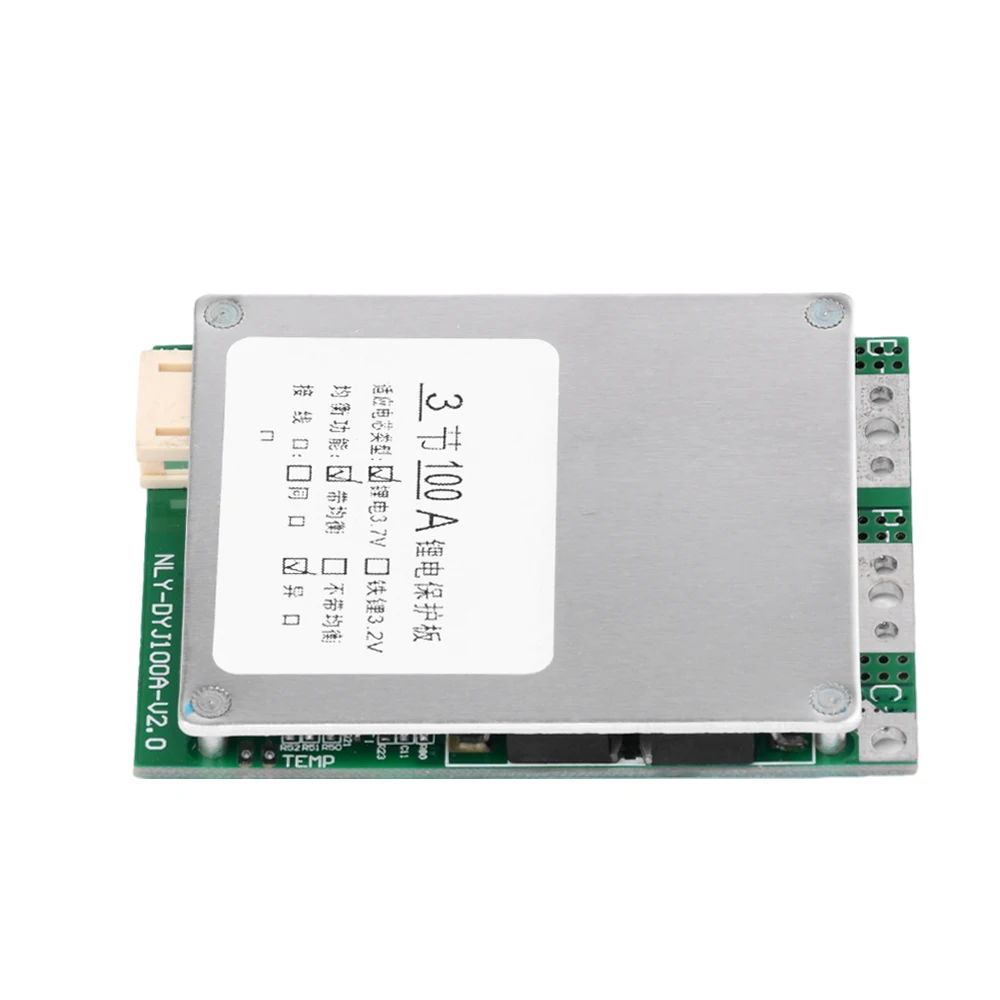 Защитная пластина литиевой батареи 3S 16S 12 в 60 50 а 65 непрерывный ток 90 100 пиковый с