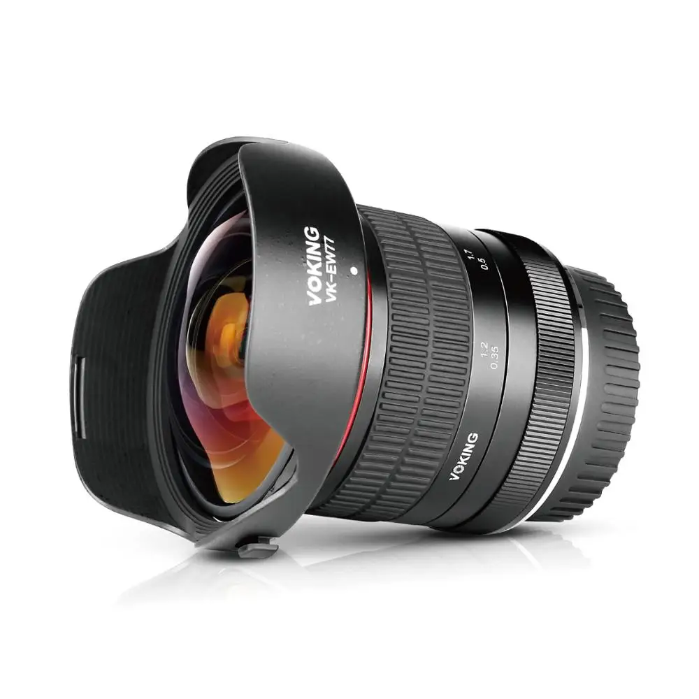 

Meike 8mm F3.5 Wide Angle Fisheye Camera Lens For Nikon D3400 D5500 D5600 D7000 DSLR Cameras With APS-C/Full Frame+Free Gift