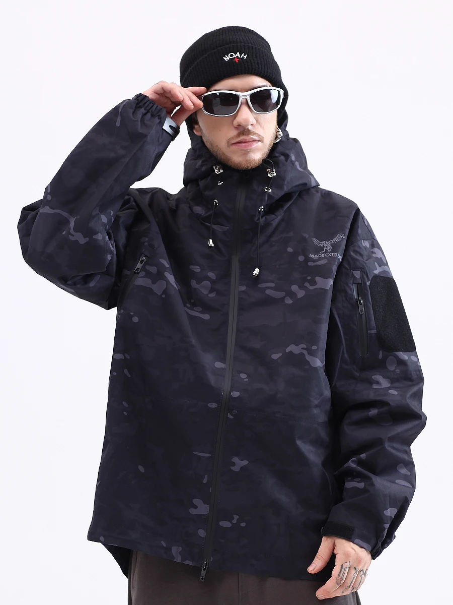 MADE EXTREME Camouflage waterproof jacket  winter jacket men puffer jacket Military coat men winter unisex warm jacket Gorpcore