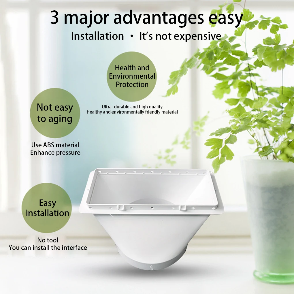 

Портативный адаптер для кондиционера, соединитель для внутреннего монтажа, профессиональный аксессуар для замены, серый, плоский, 150 мм