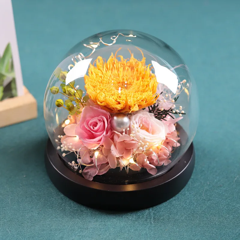 

Диаметр = 23 см, супер большой размер, черная основа, стандартная ваза, украшение для дома, креативный чехол «сделай сам», подарок для друга на ...