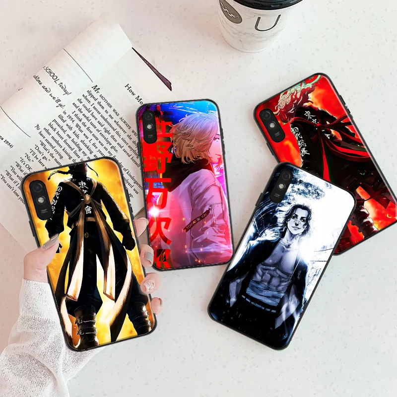 

Japanese Anime Tokyo Revengers Phone Case For Xiaomi Redmi 7 7A 8 8A 9 9i 9AT 9T 9A 9C Note 8T 8 Soft silicone Cover Fundas