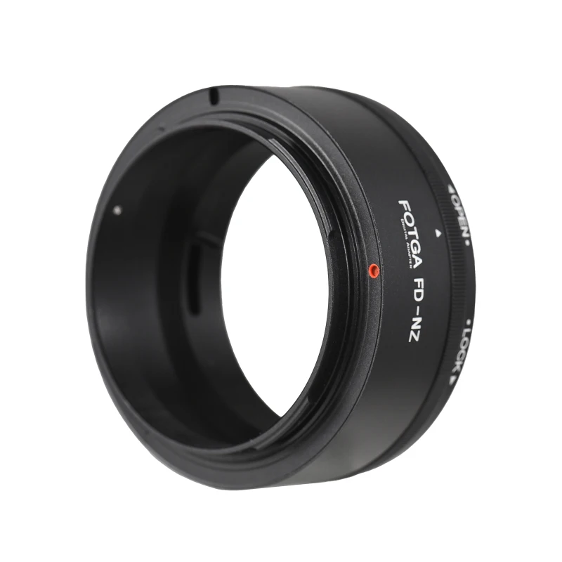 Высокоточный кольцевой адаптер FOTGA для алюминиевого сплава Canon FD-Objective Nikon Z6 Z7 Z50