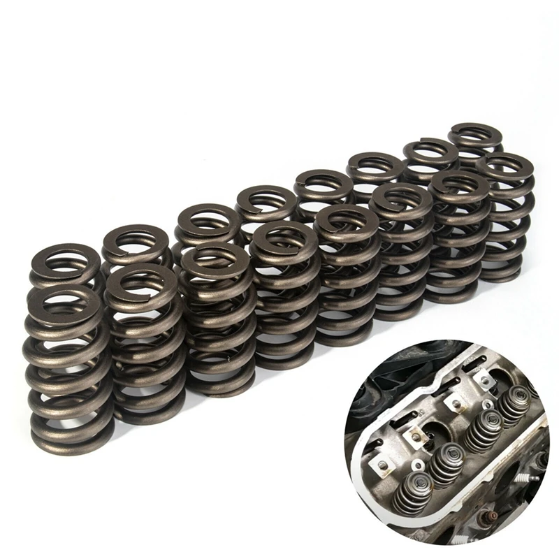 

PAC1219-16 2,5-дюймовые подъемные клапановые пружины LS подходят для GM LSX LS1 LS2 LS3 0,625 4,8 5,3 6.2L